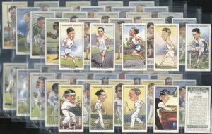 Churchman - 'Sporting Celebrities' (1931) - Complete Set (Bradman, Hagen, Schmeling etc)