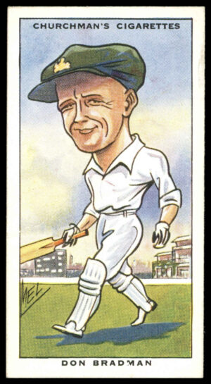 Churchman - 'Sporting Celebrities' (1931) - #15 - Don Bradman (Cricket)