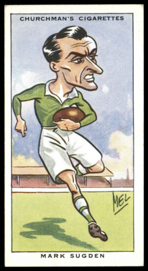 Churchman - 'Sporting Celebrities' (1931) - #28 - Mark Sugden (Rugby)