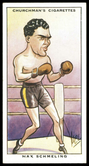 Churchman - 'Sporting Celebrities' (1931) - Max Schmeling (Boxing) **PSA5**