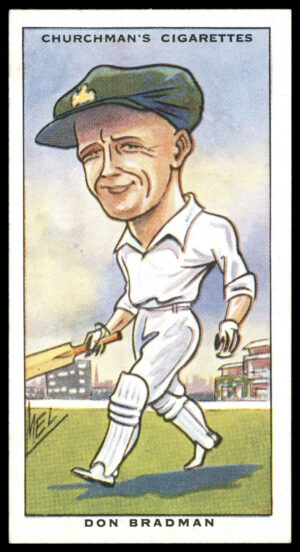 Churchman - 'Sporting Celebrities' (1931) - Don Bradman (Cricket) **PSA5**