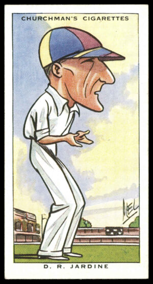 Churchman - 'Sporting Celebrities' (1931) - D.R. Jardine (Cricket) **PSA4**