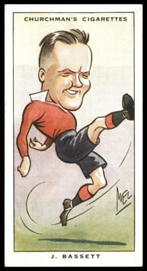Churchman - 'Sporting Celebrities' (1931) - J. Bassett (Penarth)