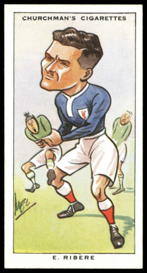 Churchman - 'Sporting Celebrities' (1931) - E. Ribere (Stade Quillamais)