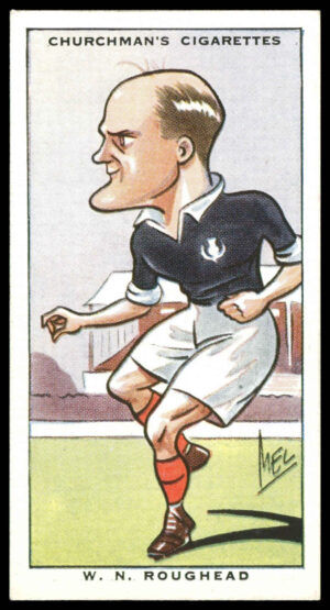 Churchman - 'Sporting Celebrities' (1931) - W.N. Roughead (London Scottish)