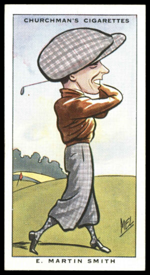 Churchman - 'Sporting Celebrities' (1931) - E. Martin Smith (Golf) **PSA5**
