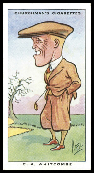 Churchman - 'Sporting Celebrities' (1931) - C.A. Whitcombe (Golf) **PSA4**