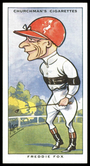 Churchman - 'Sporting Celebrities' (1931) - Freddie Fox (Horse Racing)