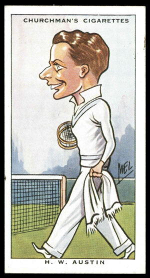 Churchman - 'Sporting Celebrities' (1931) - H.W. Austin (Tennis)