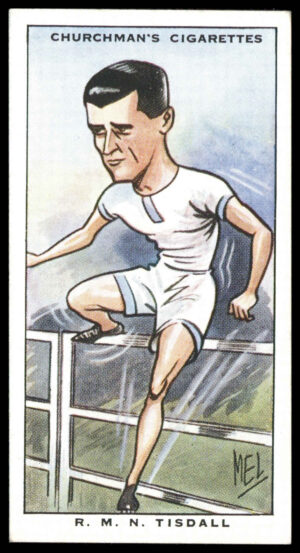 Churchman - 'Sporting Celebrities' (1931) - R.M.N. Tisdall (Athletics)