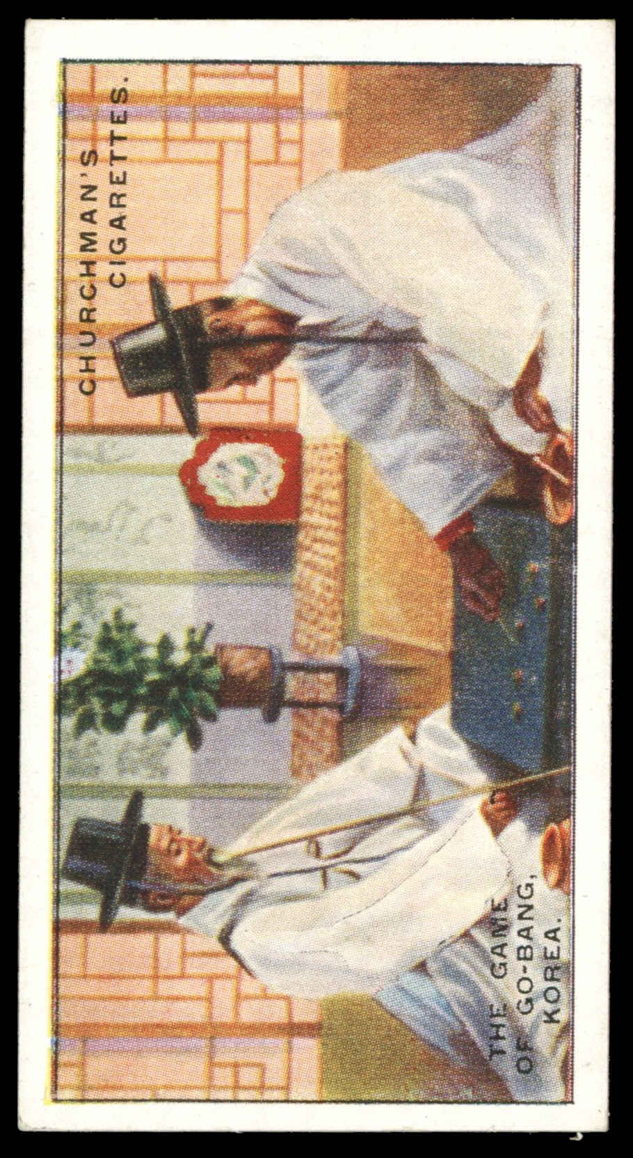 Churchman - 'Sports & Games in Many Lands' (1929) - The Game of Go-Bang - Korea Churchman - 'Sports & Games in Many Lands' (1929) - The Game of Go-Bang - Korea