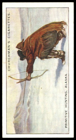 Churchman - 'Sports & Games in Many Lands' (1929) - Primitive Hunting - Alaska