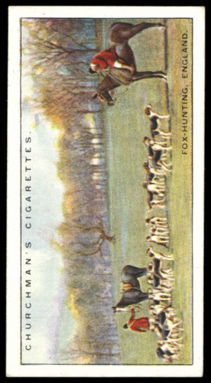 Churchman - 'Sports & Games in Many Lands' (1929) - Fox-Hunting - England