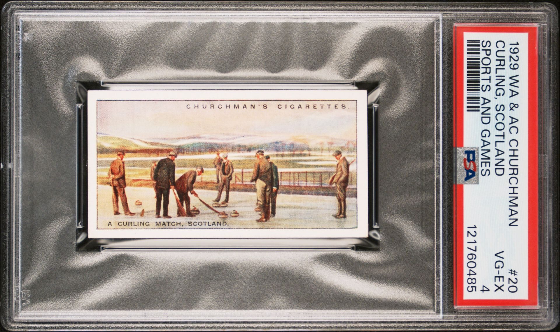 Churchman - 'Sports & Games in Many Lands' (1929) - A Curling Match - Scotland **PSA4** Churchman - 'Sports & Games in Many Lands' (1929) - A Curling Match - Scotland **PSA4**
