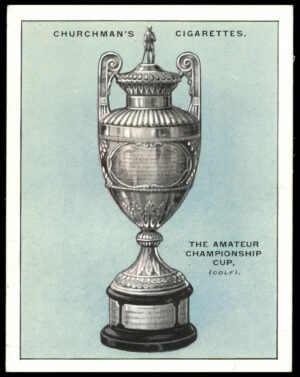 Churchman - The Amateur Golf Championship Cup - Sporting Trophies (Large) - (1927)