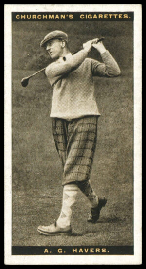 Churchman - 'Famous Golfers' (1927) - Arthur Gladstone Havers