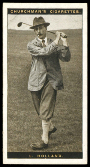Churchman - 'Famous Golfers' (1927) - Len Holland