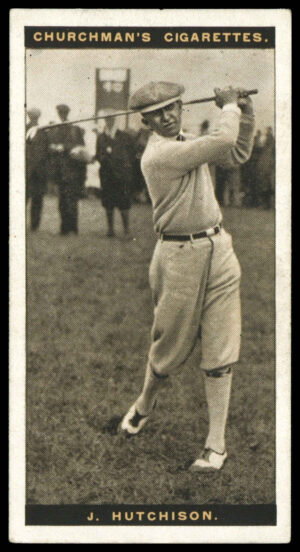 Churchman - 'Famous Golfers' (1927) - Jock Hutchison