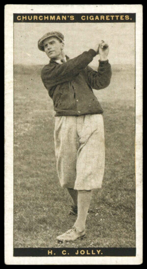 Churchman - 'Famous Golfers' (1927) - Herbert C. Jolly