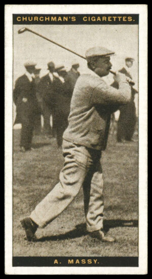 Churchman - 'Famous Golfers' (1927) - Arnaud Massy