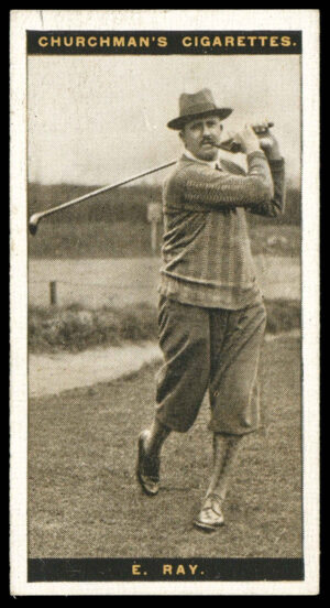 Churchman - 'Famous Golfers' (1927) - Edward Ray