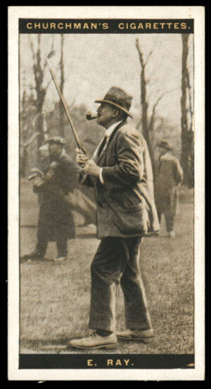 Churchman - 'Famous Golfers' (1927) - Edward Ray