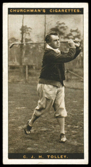 Churchman - 'Famous Golfers' (1927) - Cyril James Hastings Tolley