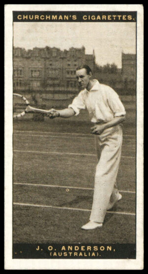 Churchman - 'Lawn Tennis' (1928) - J.O. Anderson