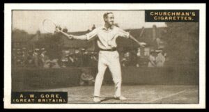 Churchman - 'Lawn Tennis' (1928) - A.W. Gore