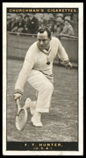 Churchman - 'Lawn Tennis' (1928) - F.T. Hunter