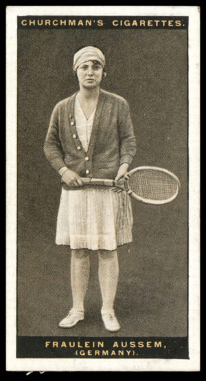 Churchman - 'Lawn Tennis' (1928) - Fraulein Aussem