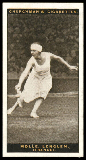 Churchman - 'Lawn Tennis' (1928) - Mlle. Lenglen
