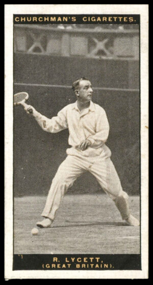 Churchman - 'Lawn Tennis' (1928) - R. Lycett