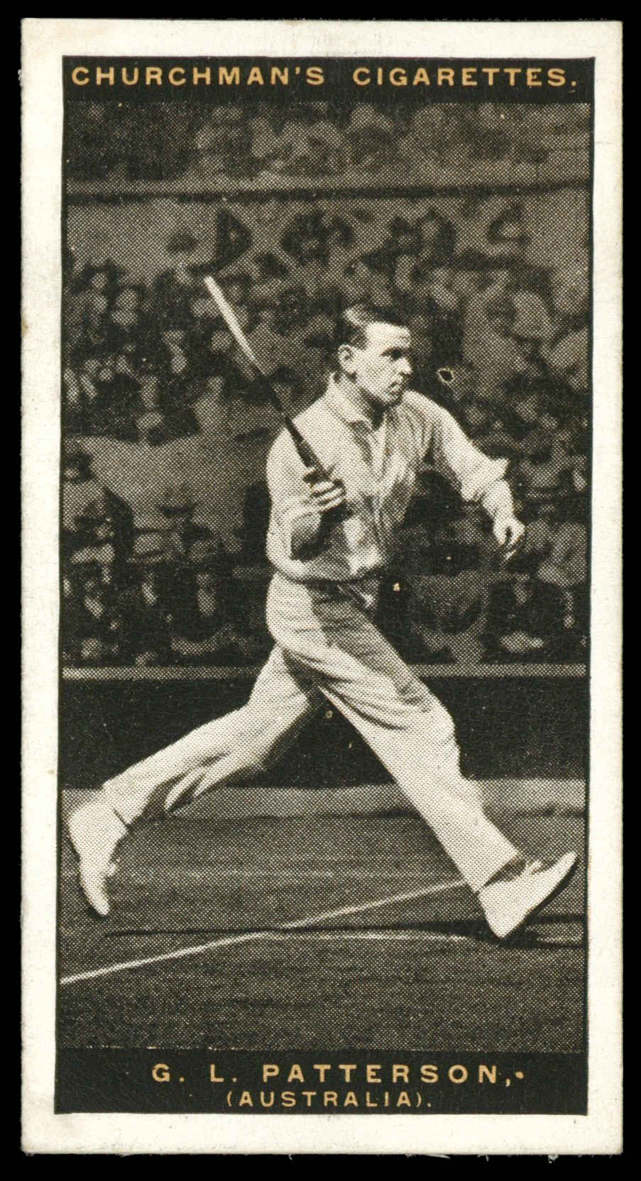 Churchman - 'Lawn Tennis' (1928) - LG.L. Patterson Churchman - 'Lawn Tennis' (1928) - LG.L. Patterson