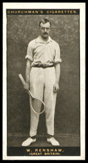 Churchman - 'Lawn Tennis' (1928) - W. Renshaw