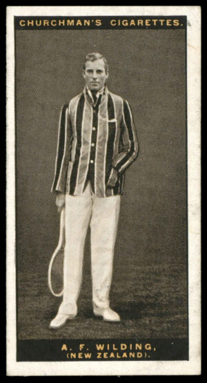 Churchman - 'Lawn Tennis' (1928) - A.F. Wilding