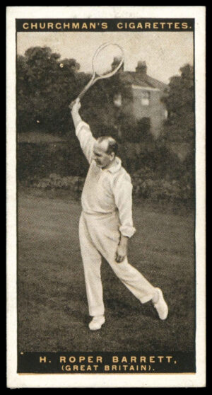 Churchman - 'Lawn Tennis' (1928) - H. Roper Barrett
