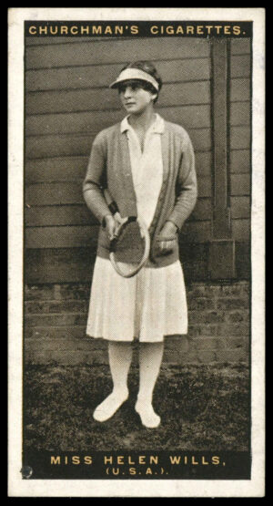 Churchman - 'Lawn Tennis' (1928) - Miss Helen Wills