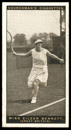 Churchman - 'Lawn Tennis' (1928) - Miss Eileen Bennett