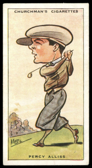 Churchman - 'Prominent Golfers' (1931) - Percy Alliss
