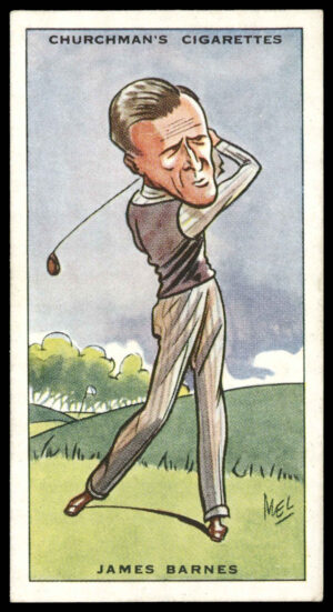 Churchman - 'Prominent Golfers' (1931) - James Barnes