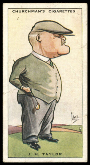 Churchman - 'Prominent Golfers' (1931) - J.H. Taylor