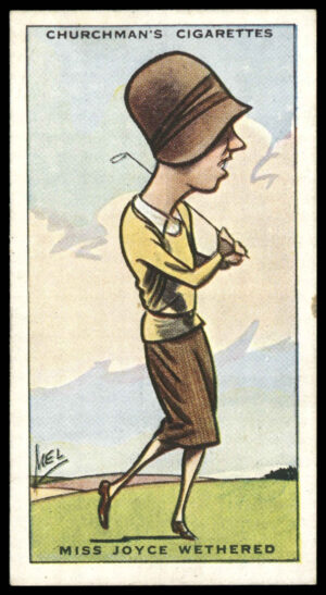 Churchman - 'Prominent Golfers' (1931) - Miss Joyce Wethered
