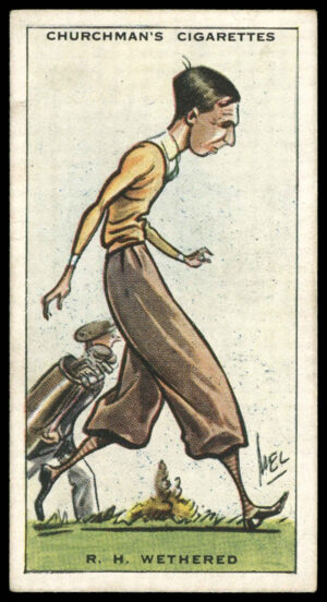 Churchman - 'Prominent Golfers' (1931) - R.H. Wethered