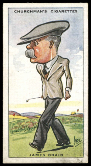 Churchman - 'Prominent Golfers' (1931) - James Braid