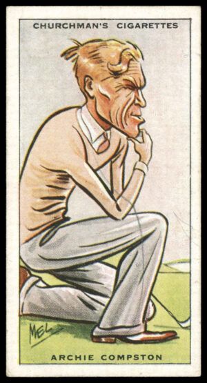 Churchman - 'Prominent Golfers' (1931) - Archie Compston