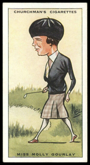 Churchman - 'Prominent Golfers' (1931) - Miss Molly Gourlay