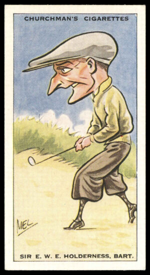 Churchman - 'Prominent Golfers' (1931) - Sir E.W.E. Holderness Bt.