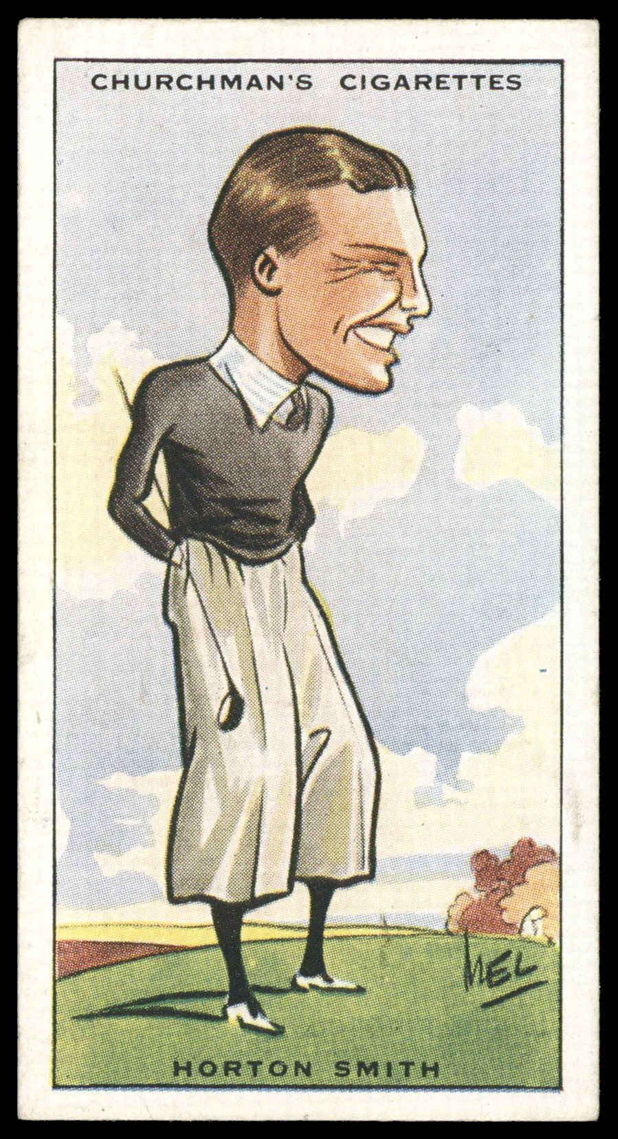 Churchman - 'Prominent Golfers' (1931) - Horton Smith Churchman - 'Prominent Golfers' (1931) - Horton Smith