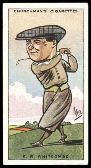 Churchman - 'Prominent Golfers' (1931) - E.R. Whitcombe